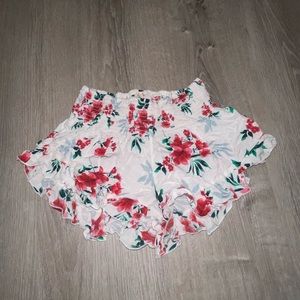 floral hollister shorts